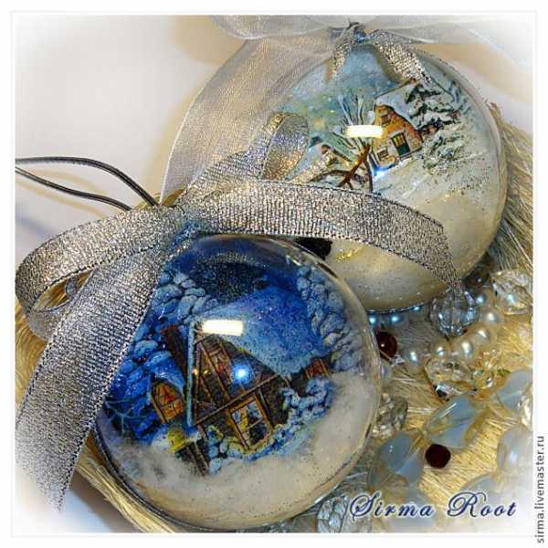 Роспись ёлочных шаров