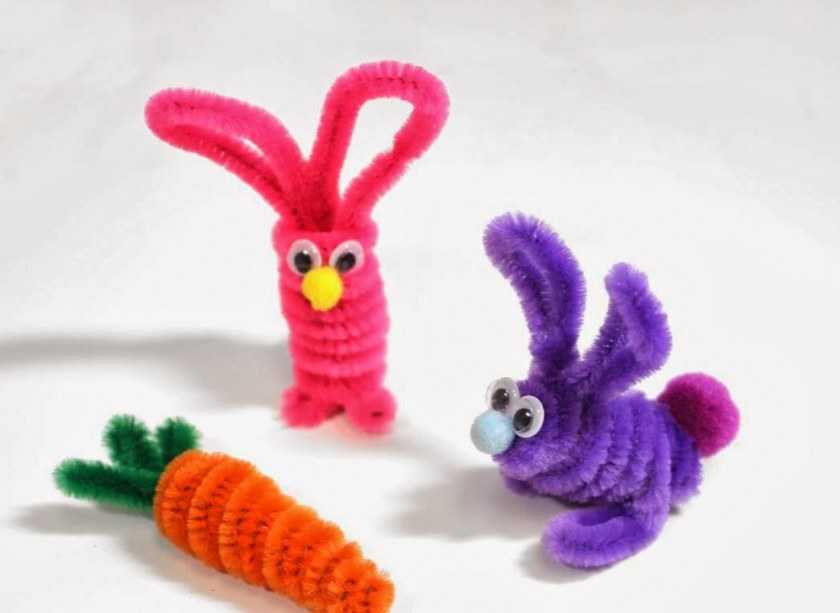 Детские поделки из мягкой проволоки