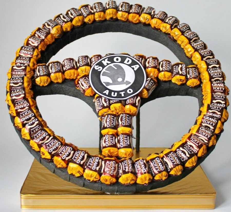 Букеты из конфет