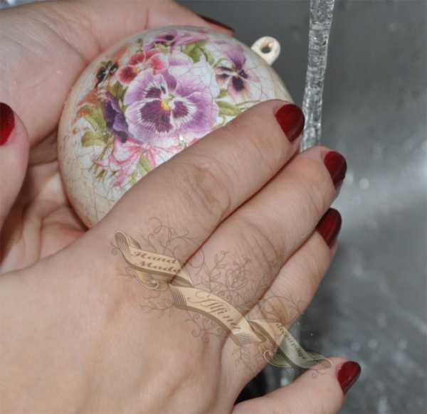 Роспись ёлочных шаров