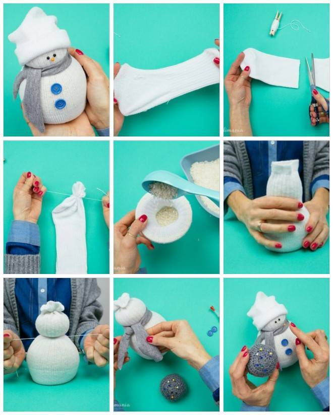 Снеговик своими руками на новый год 2020 - 12 мастер классов