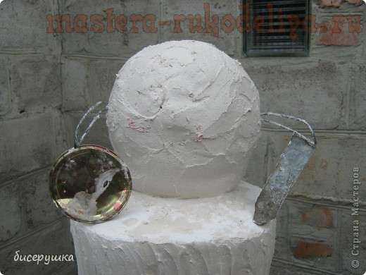 Шары из ниток и клея