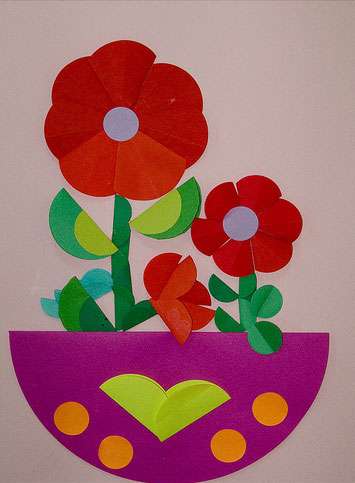 Поделки из цветной бумаги для младших классов