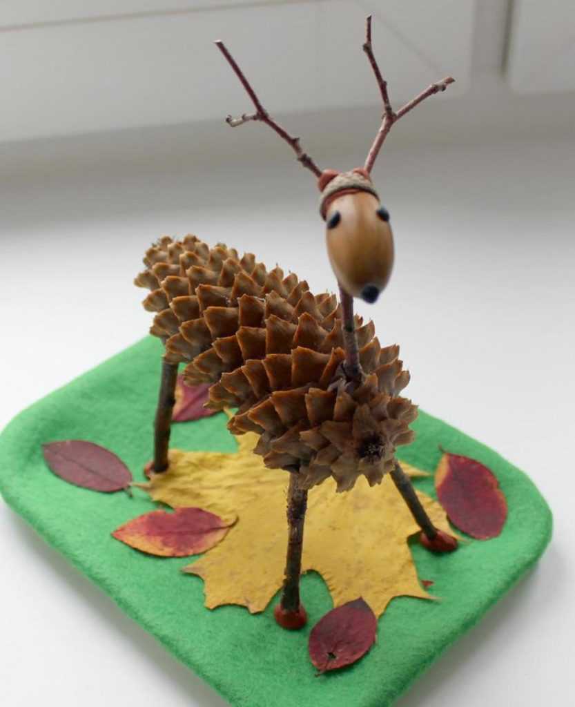 Осенние поделки из даров природы