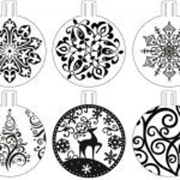 Роспись ёлочных шаров