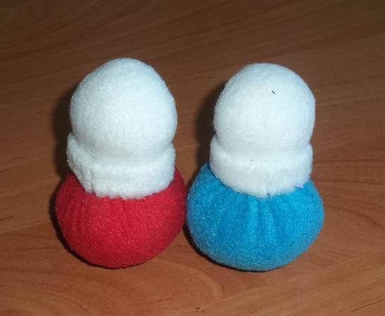 Новогодние поделки для детского сада