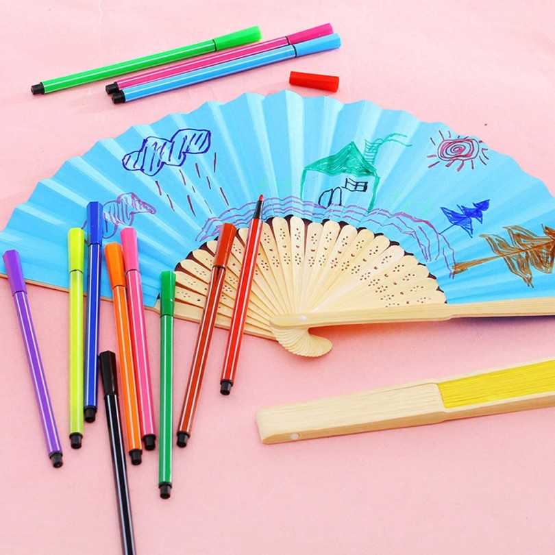 Веер из бумаги своими руками