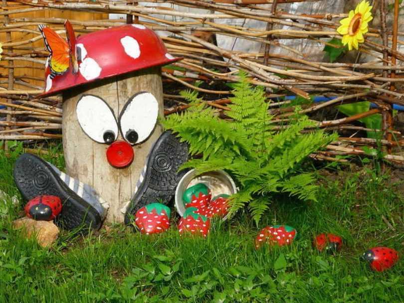 Украшения для сада своими руками: 150 фото оригинальных идей и новинок. Инструкции с пошаговым руководством, схемами и чиртежами