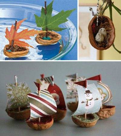 Поделки из каштанов