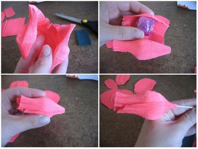 Новогодние поделки из конфет