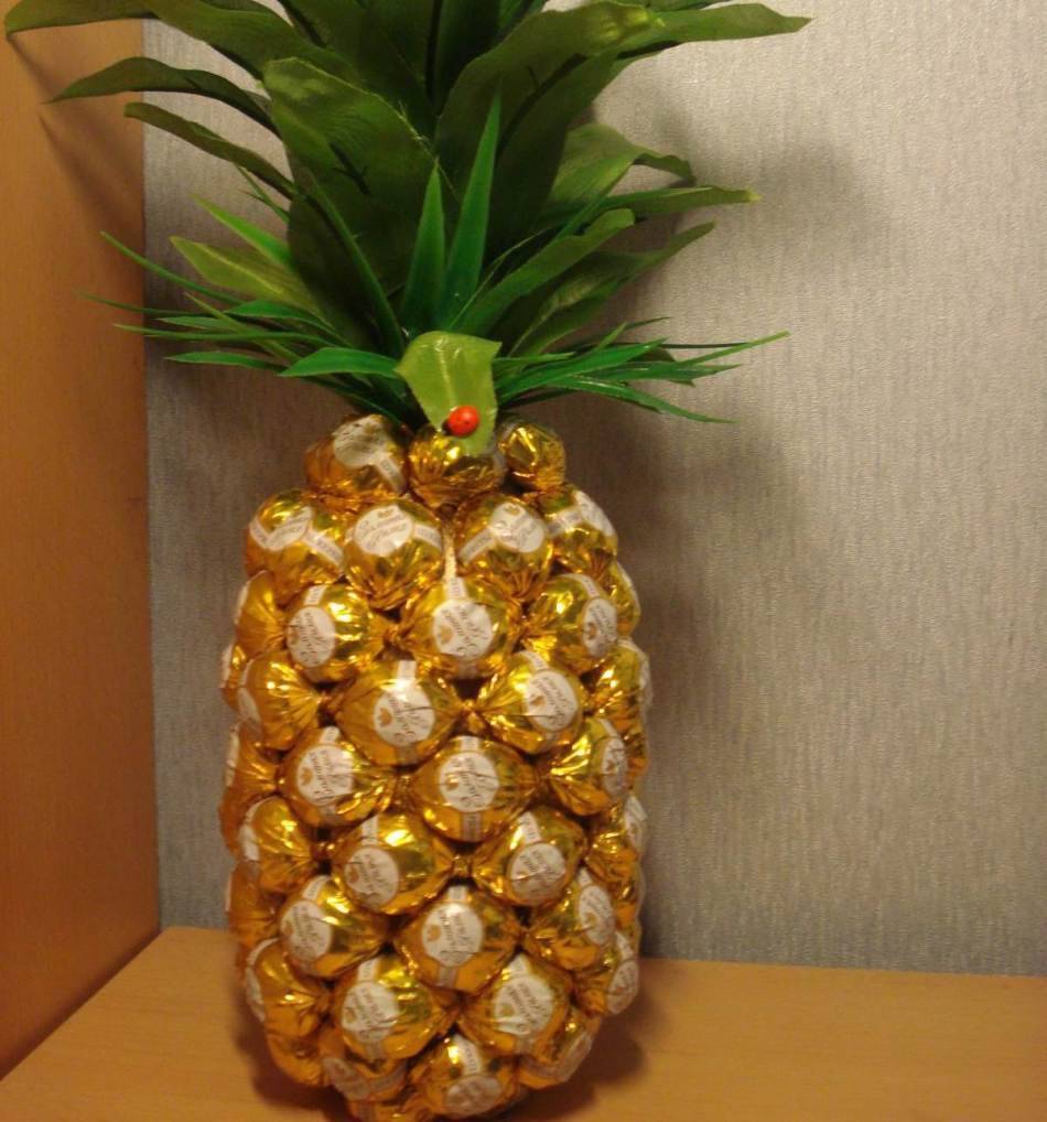 Букеты из конфет