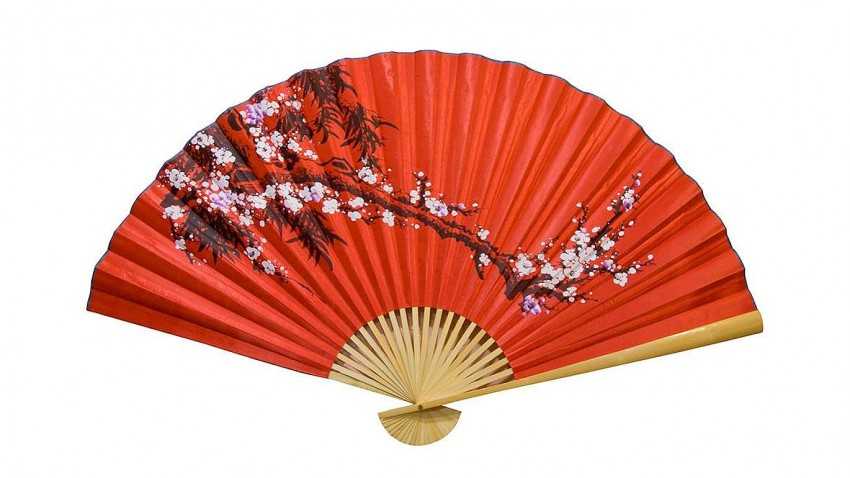 Веер из бумаги своими руками