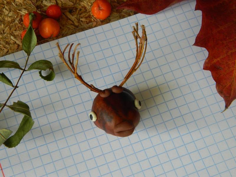 Поделки из каштанов