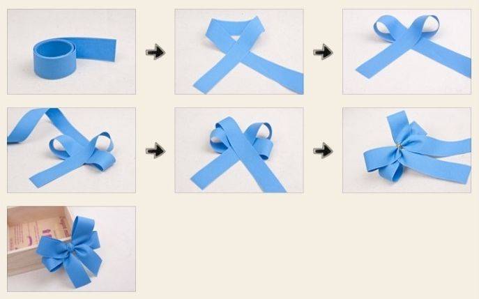 Как сделать бант из ленты :: инфониак