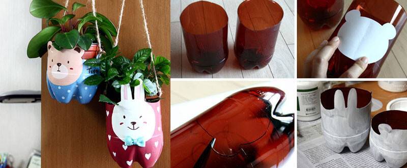 Поделки из пластиковых бутылок для детей