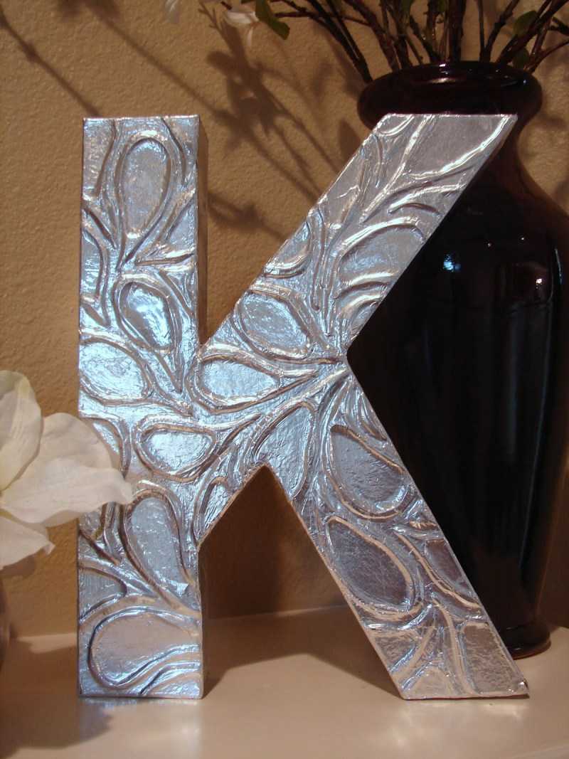 Поделка буква: ТОП-140 фото и простые схемы создания поделки своими руками. Варианты необычных идей буквы + пошаговый мастер-класс