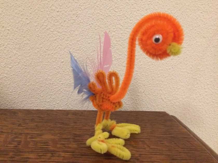 Детские поделки из мягкой проволоки