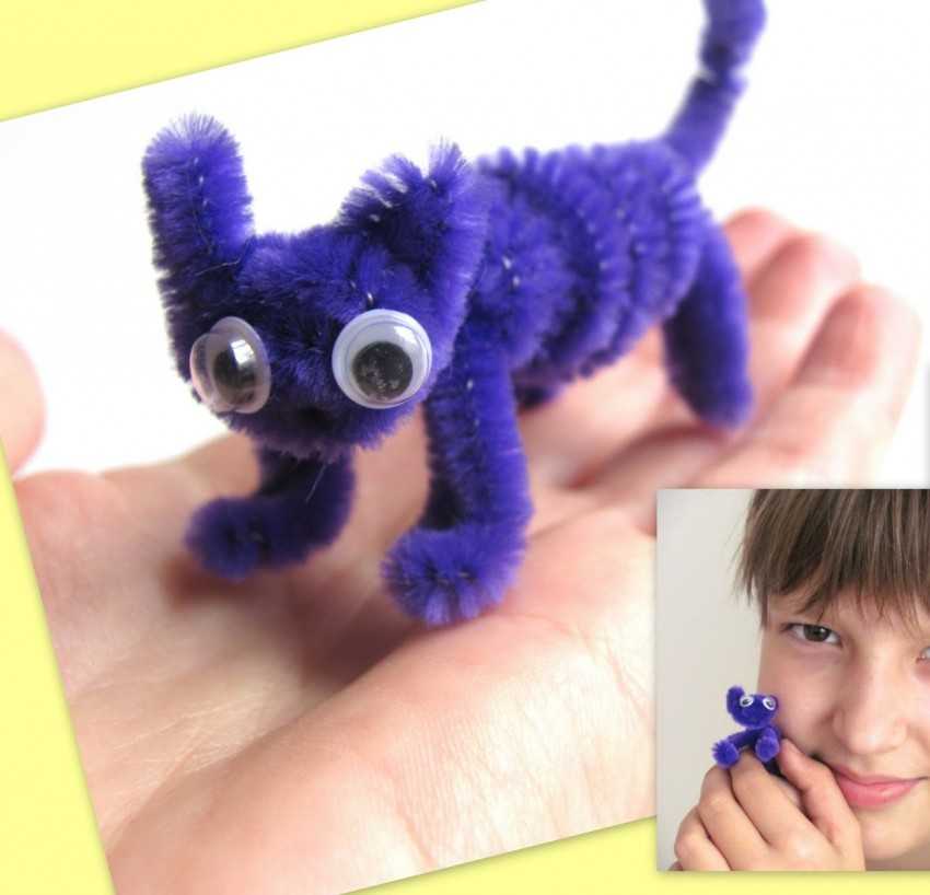 Детские поделки из мягкой проволоки