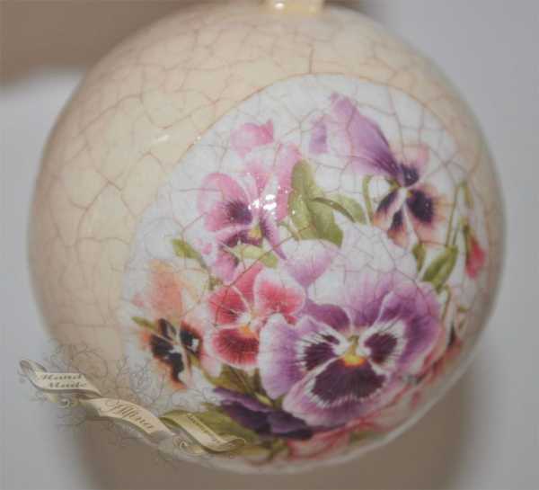 Роспись ёлочных шаров