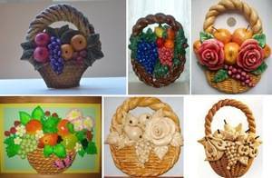 Фигурки из солёного теста для детей