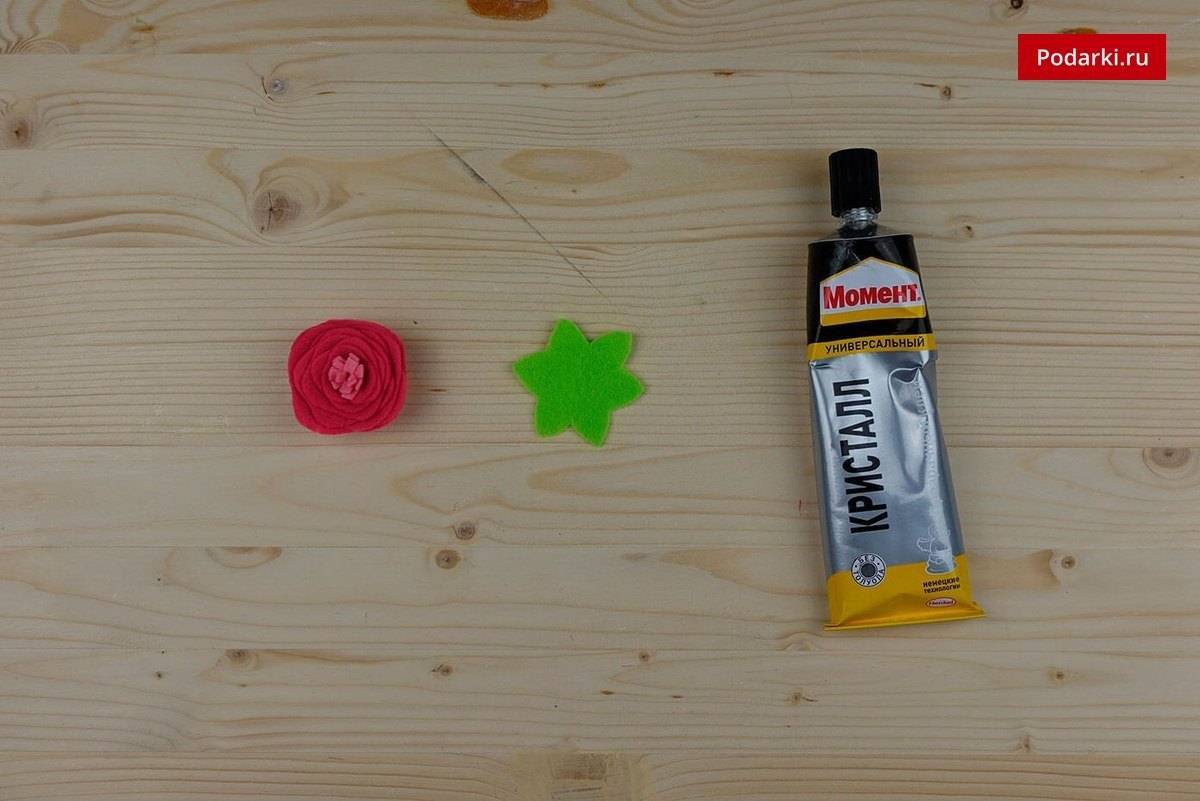 Красивые цветы из ткани