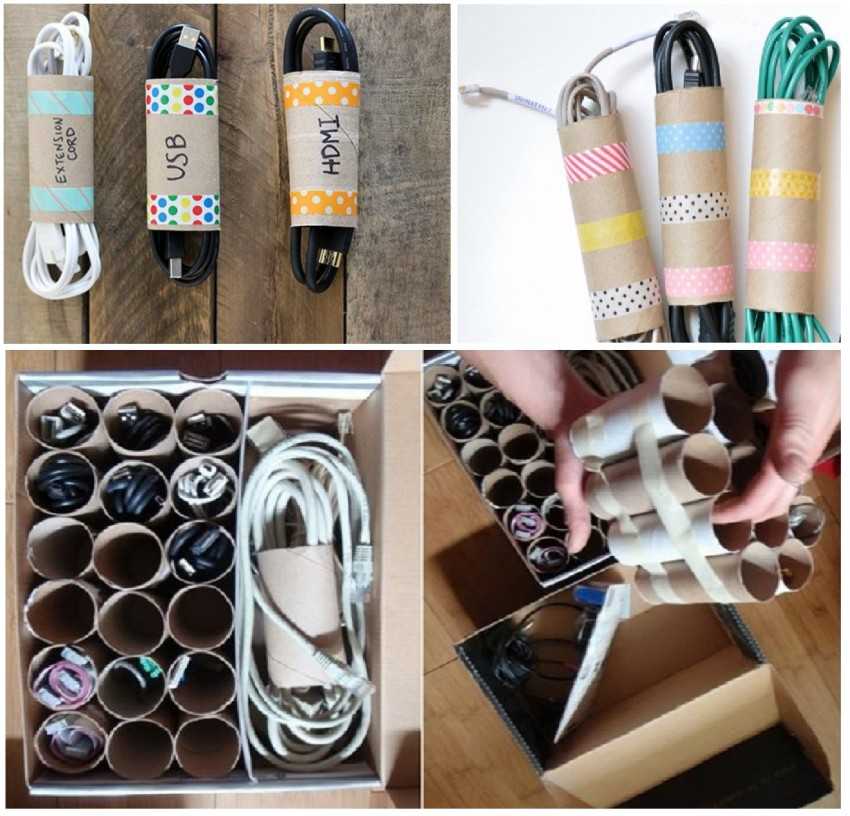 Поделки из втулок