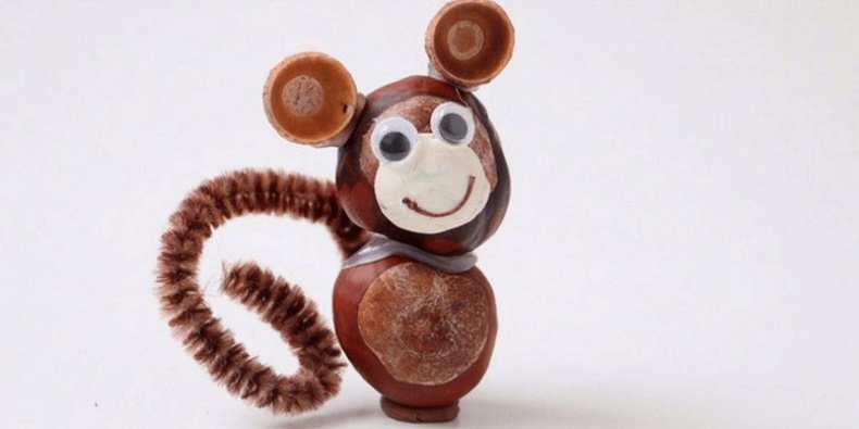 Поделки из каштанов