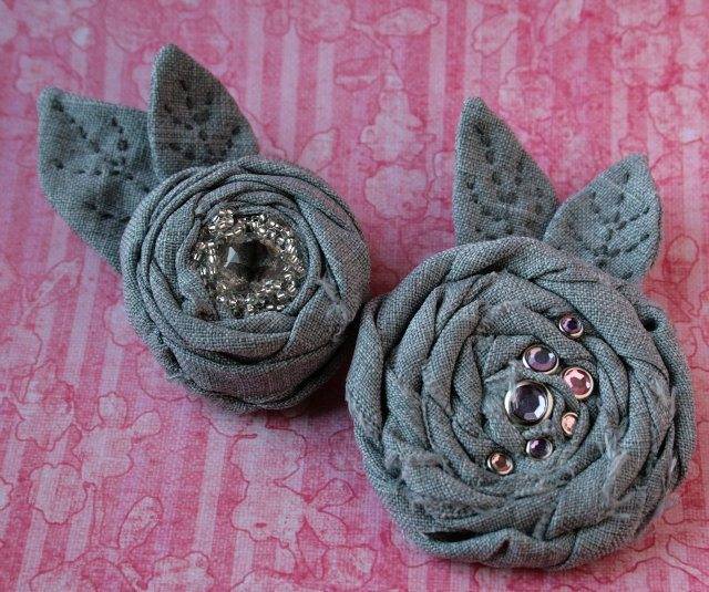 Поделки из атласных лент