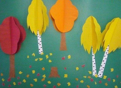 Осенние поделки из бумаги