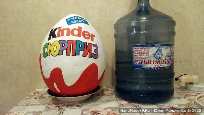 Яйцо в технике папье-маше