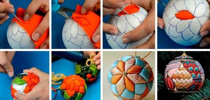 Роспись ёлочных шаров