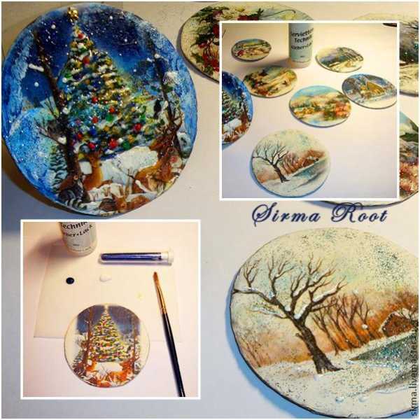 Роспись ёлочных шаров