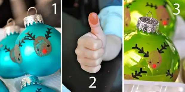 Роспись ёлочных шаров