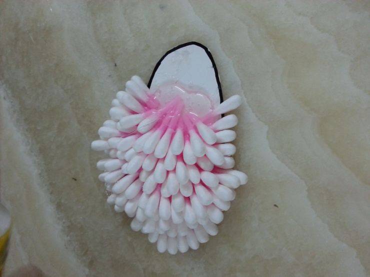 Цветы из ватных палочек: ТОП-110 фото лучших поделок из ватных палочек. Пошаговая инструкция по созданию поделок цветы своими руками для начинающих