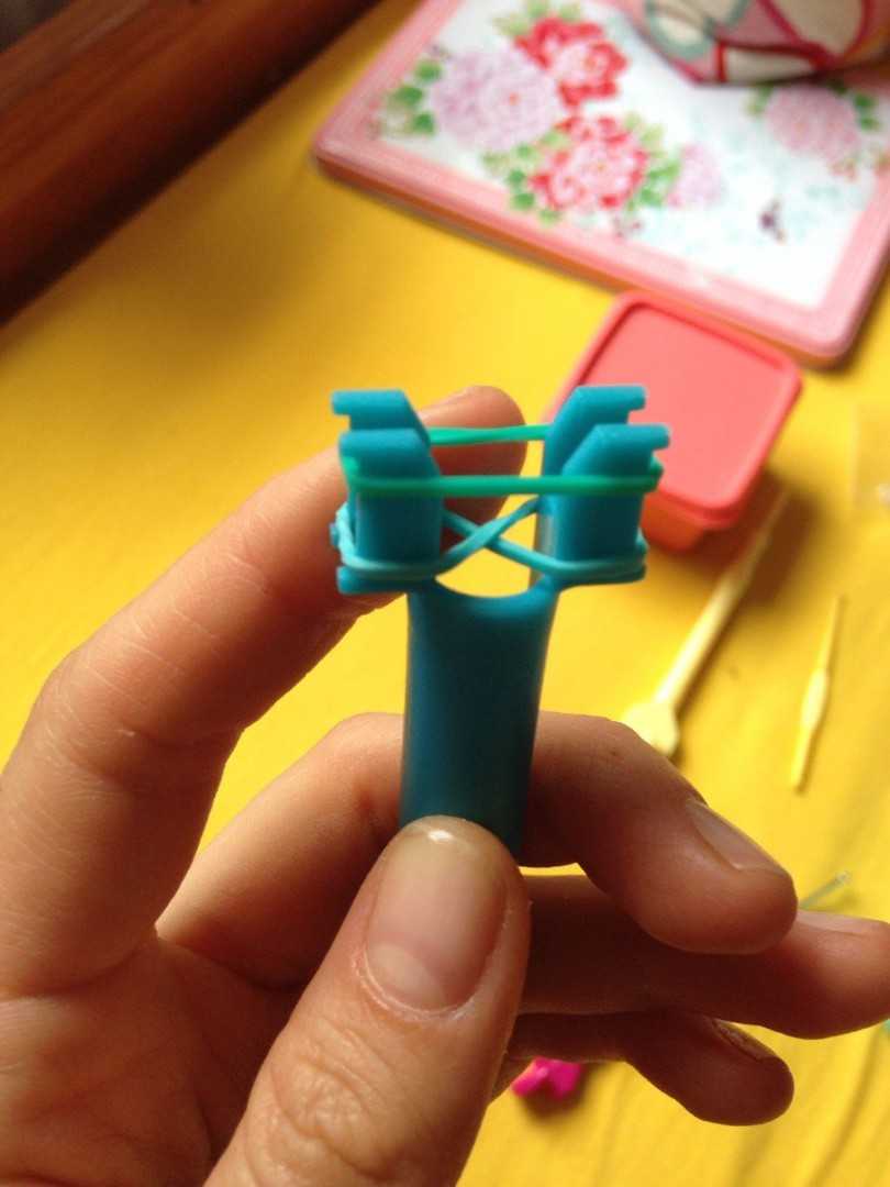 Браслеты из резинок: «Чешуя дракона»