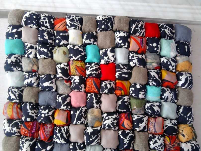 Коврики из лоскутков ткани своими руками