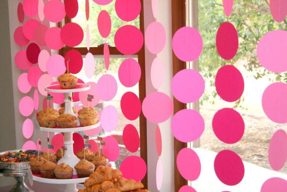 Новогодние гирлянды из бумаги