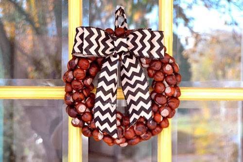 Поделки из каштанов