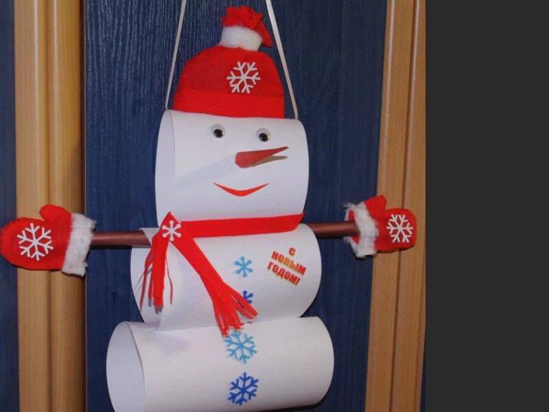 Новогодние поделки для детского сада