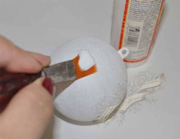 Роспись ёлочных шаров