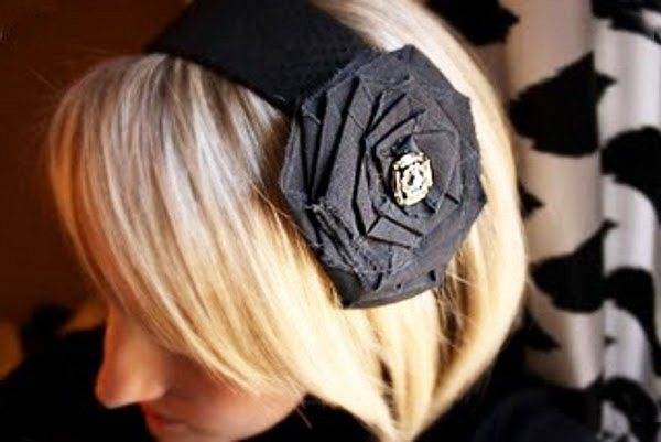 Розы из ткани