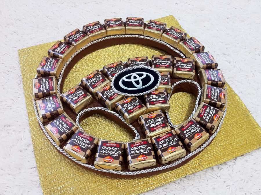 Букеты из конфет