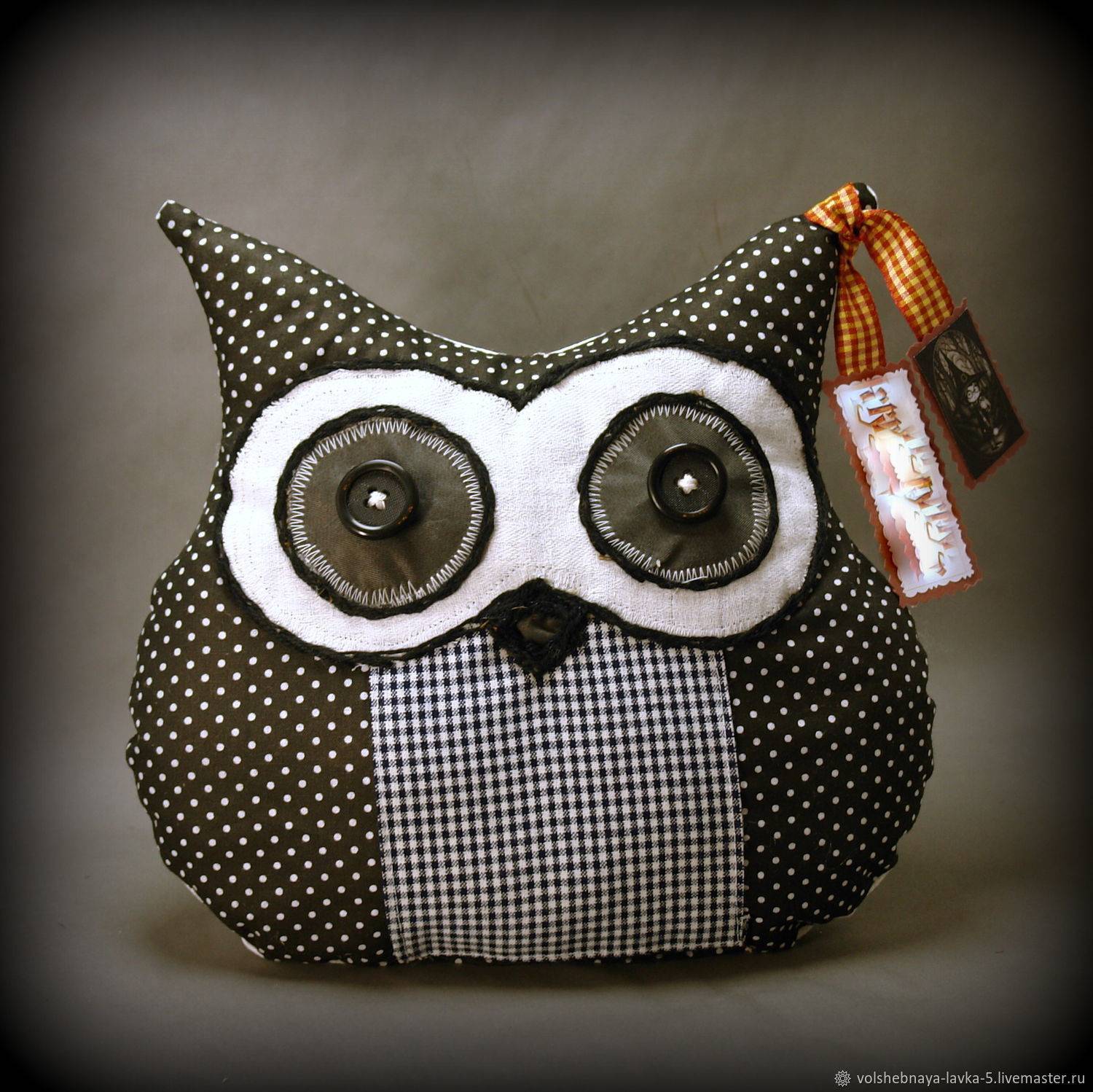 Подушка сова своими руками