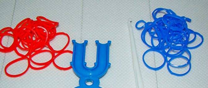 Плетение браслетов из резинок