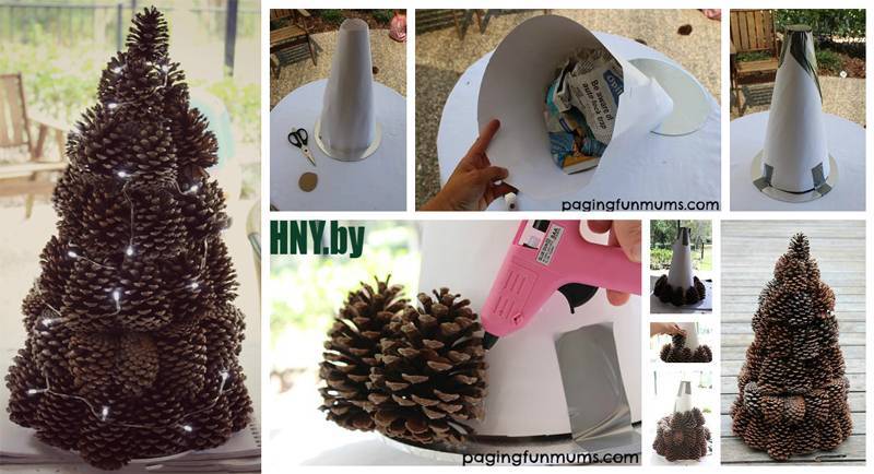 Новогодние поделки для детского сада
