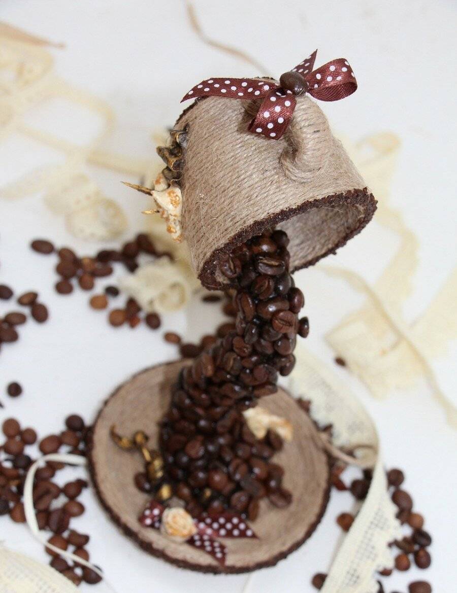 Интересные поделки из кофе: мастер-класс. поделки из зерен кофе своими руками :: syl.ru
