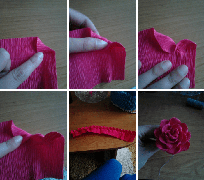 Как сделать розу из бумаги, фоамирана, фетра, ленты и других материалов (15 мастер-классов)