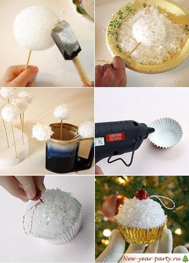 Роспись ёлочных шаров