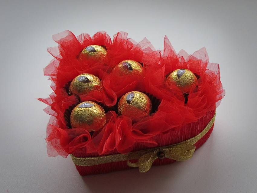 Букеты из конфет