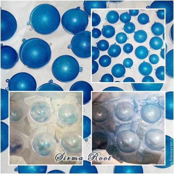 Роспись ёлочных шаров